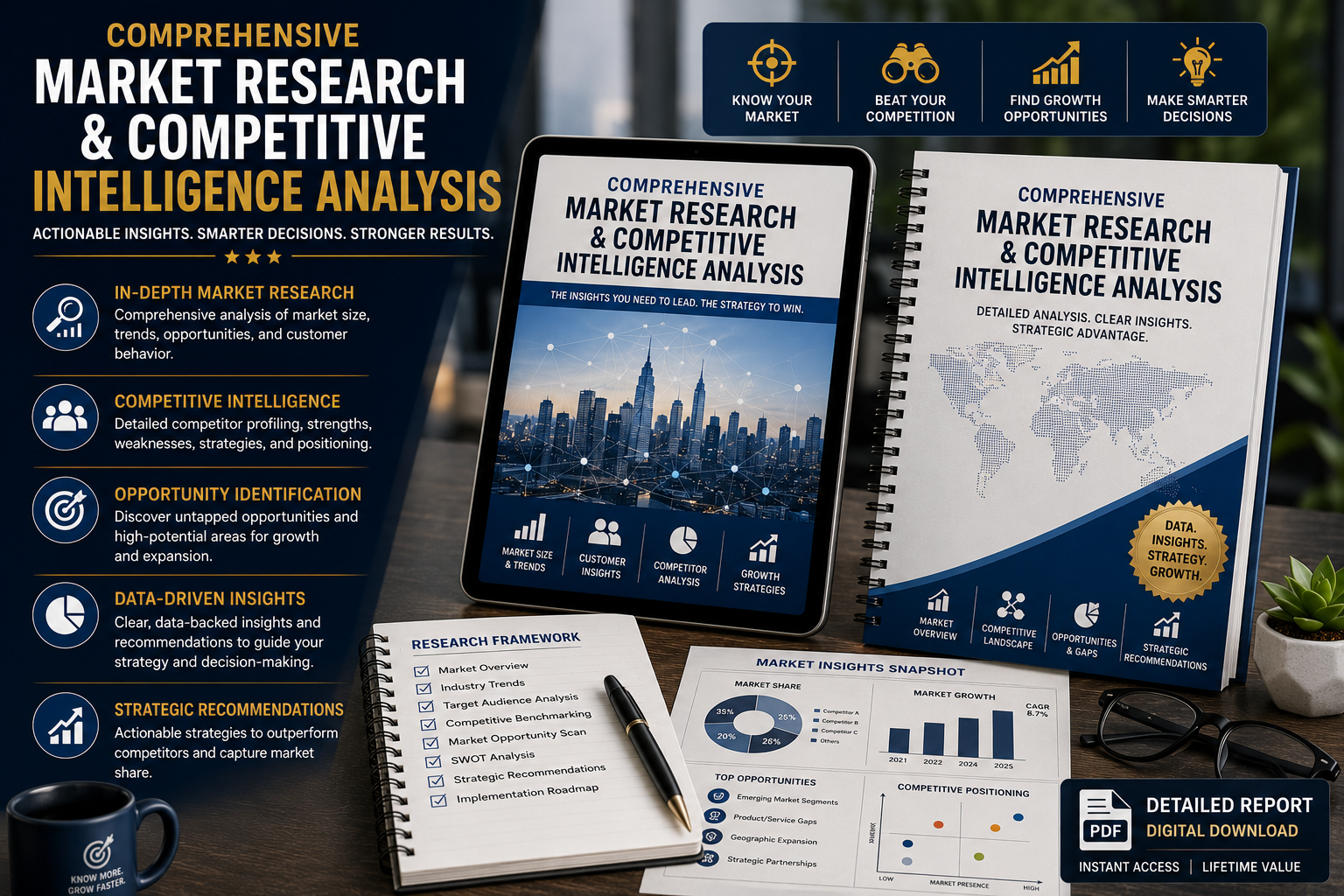 Comprehensive Market Research & Competitive Intelligence Analysis