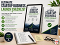 Ultimate Startup Business Launch Checklist (Digital PDF)