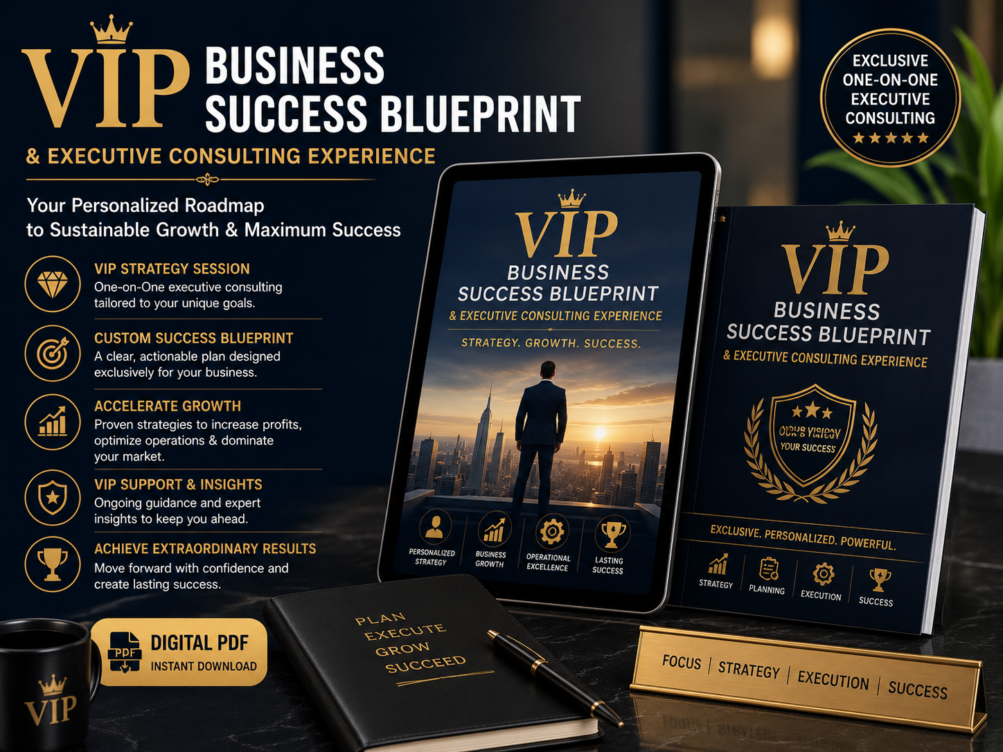 VIP Business Success Blueprint & Executive Consulting Experience